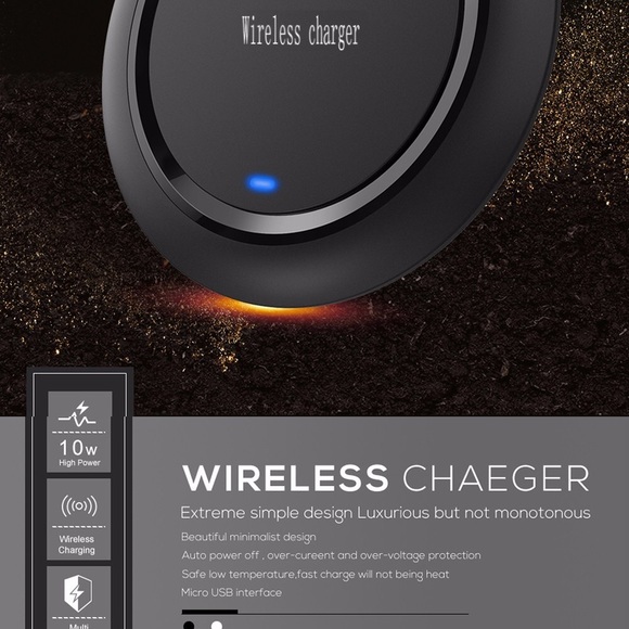 SEFKAII Portable Qi 10W Wireless FastCharging  Pad - Picture 11 of 15